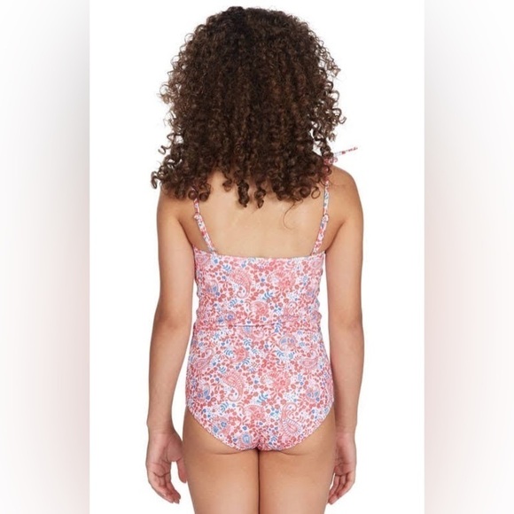Billabong Kids' Ready for Fun One-Piece Swimsuit Size 4 - Picture 4 of 5
